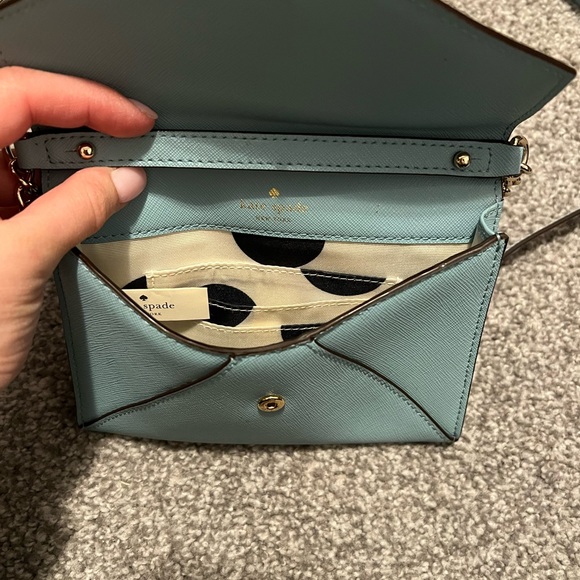 NEW Kate Spade Cedar Street Monday Powder Blue Crossbody Bag includes dust bag - Picture 5 of 6